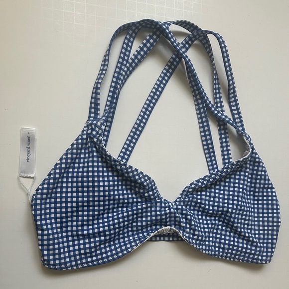 Vineyard Vines Gingham bikini top size S - Picture 1 of 7